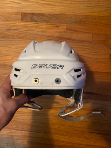 White Bauer Reakt 95 Helmet