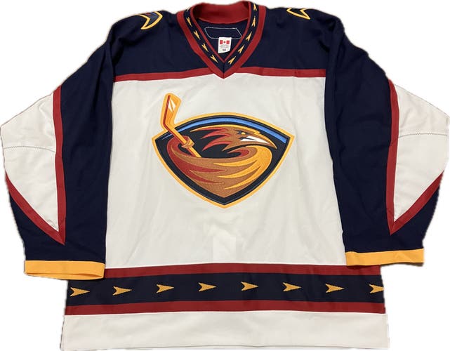 Atlanta Thrashers Blank Reebok Authentic NHL Hockey Jersey Size 56