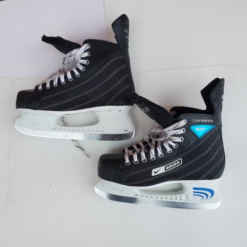 Used Senior Bauer Supreme Select Hockey Skates 8