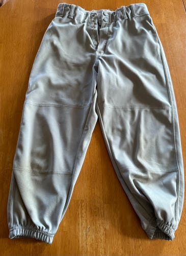 Franklin youth large grey baseball pants