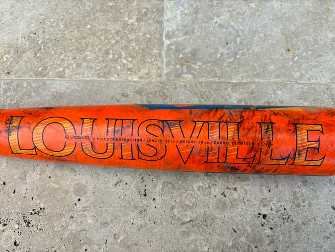 Used 2023 Louisville Slugger BBCOR Certified Alloy 29 oz 32" Atlas Bat
