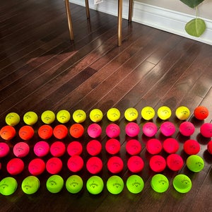 58 Colored Matte Callaway Balls, Assortment