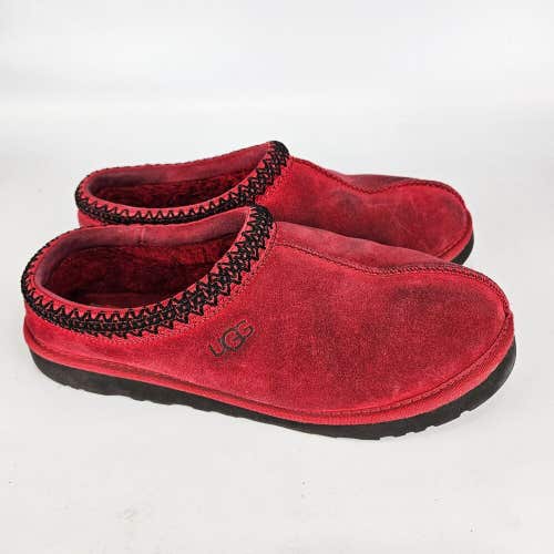 UGG Tasman Women's Size: 10 Red Suede Classic Slippers House Shoe 5950