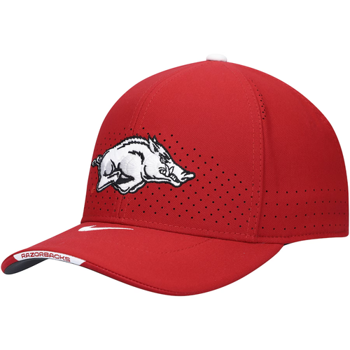 Arkansas Razorbacks Nike Cardinal Red Aerobill Sideline Stretch Flex Hat Cap