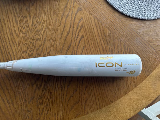 Used 2023 Rawlings USSSA Certified Composite 20 oz 30" ICON Bat