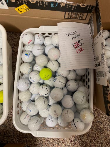 Used TaylorMade 132 Pack Golf Balls