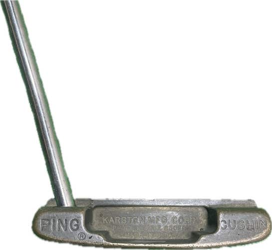 Ping Cushin Putter Steel Shaft RH 35”L New Grip!