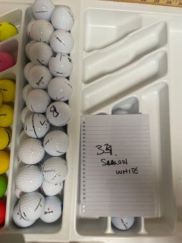 Used Srixon 34 Pack Golf Balls