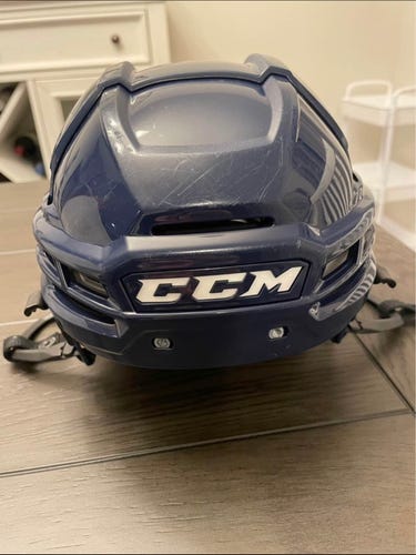 Navy Blue Hockey Helmet