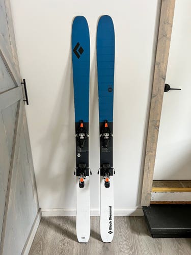 Black Diamond Route 105 Skis (175cm) & Fritschi Tecton 12 Bindings - Backcountry Setup