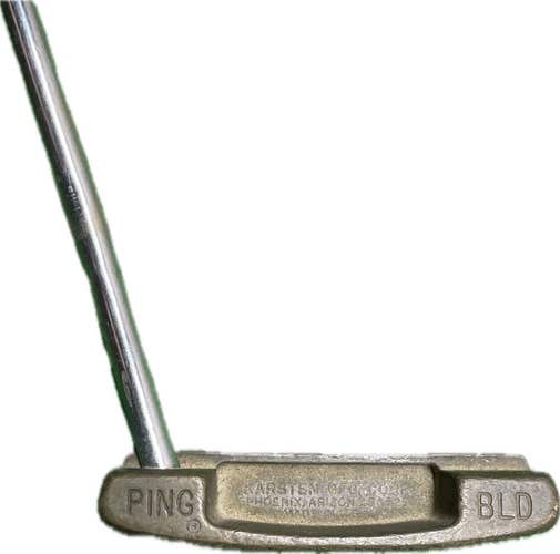 Ping BLD Putter Steel Shaft RH 35”L New Grip!