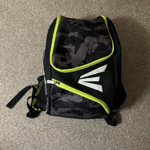 Easton Baseball Backpack Black/Gray/Green
