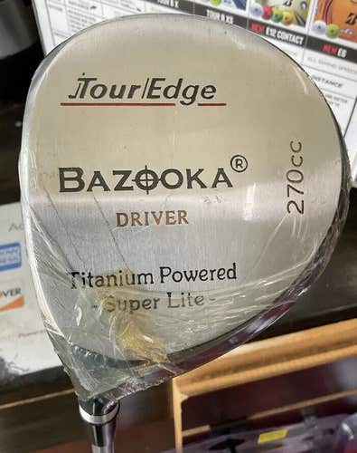 Tour Edge Bazooka 270cc Driver 10.5 HyperLite Graphite Strong Flex Left Hand NEW