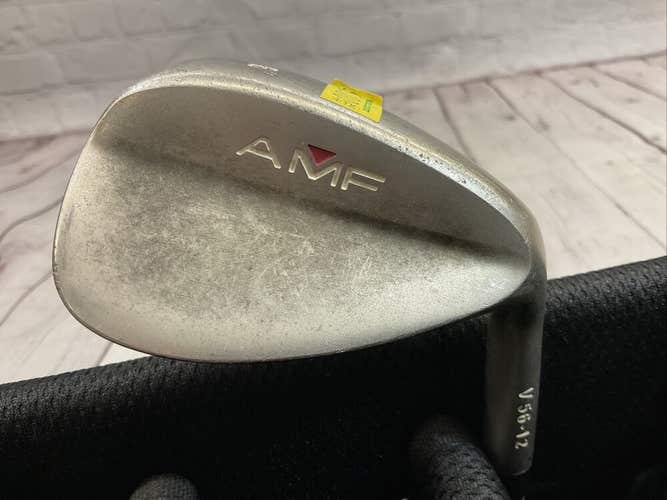 AMF 56° Wedge 12 Bounce Rifle Precision Steel Shaft Wedge Flex Mens Right Handed