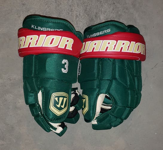 Minnesota Wild Klingberg Warrior Luxe Gloves 13" Pro Stock