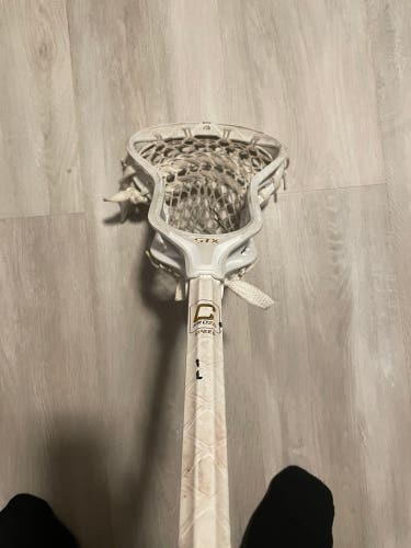 STX hyper power lacrosse head and ECD carbon pro 2.0 speed lacrosse shaft