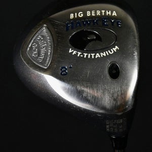 CALLAWAY BIG BERTHA HAWK EYE DRIVER LENGTH:45 IN FLEX:REGULAR LOFT:8 RH
