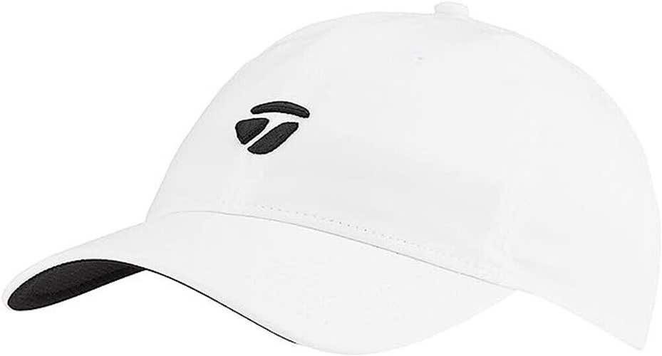 NEW TaylorMade Lifestyle TBug White Adjustable Golf Hat/Cap