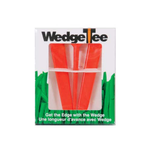 J&M Golf Inc. Wedge Tee (Orange, 2 3/4", 3 pack) Golf Tees NEW