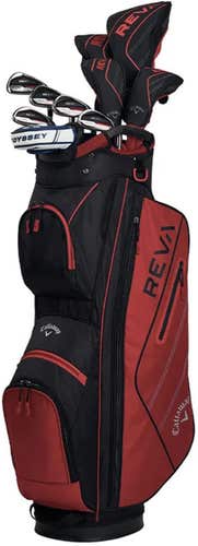 Callaway REVA 2020 Complete Set (11pc, Red, Ladies) Golf NEW