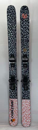 Coalition SOS 166 cm USED-GOOD Freeride / All Mountain Downhill Skis Mounted Wit