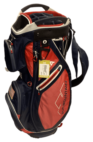 Used Sun Mtn Sync 14 Way Cart Bag Usa Golf Cart Bags