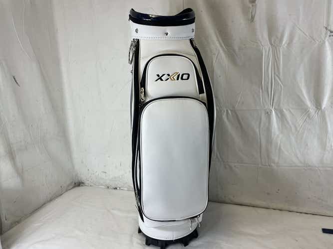 Used Xxio Tour Staff Bag Golf Cart Bag W Rain Hood - Like New Condition