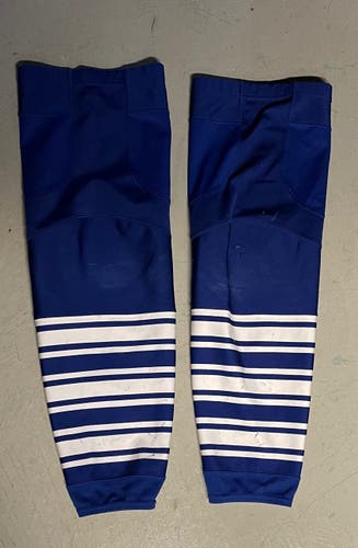 Toronto Maple Leafs Game used Home socks Reebok Large