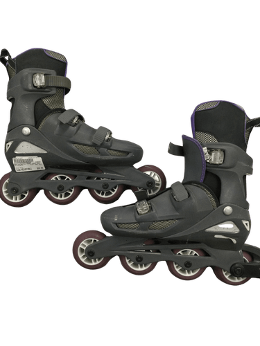 Used Rollerderby V500 Tech Adjustable Inline Skates - Rec And Fitness