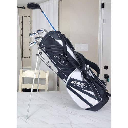 Callaway Strat Men's Golf Set With Callaway Strata Golf Bag