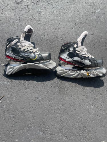 Used Intermediate Bauer Regular Width Size 5.5 Vapor 2X Pro Hockey Goalie Skates