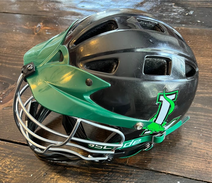 MLL Long Island Lizards Cascade CPX Titanium Helmet used