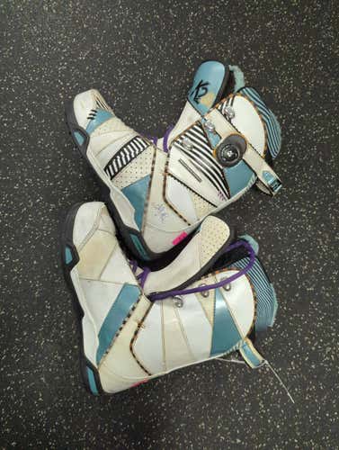 Used K2 Affair Womens Senior 7.5 Women's Snowboard Boots
