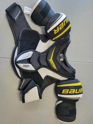 Used Bauer 150 Sm Hockey Shoulder Pads