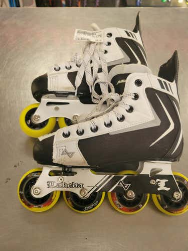 Used Alkali Rpd Lite Adjustable Roller Hockey Skates