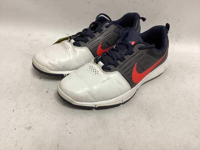 Used Nike 704694-102 Senior 9.5 Spikless Golf Shoes