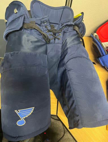 NHL STL BLUES Used Senior Warrior Hockey Pants