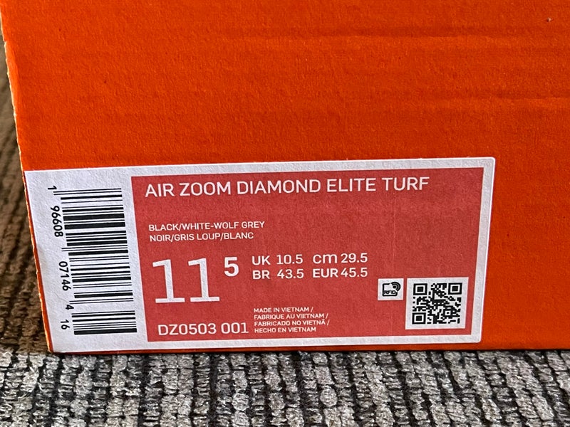 Nike Air Zoom Diamond Elite Baseball Turf Shoes