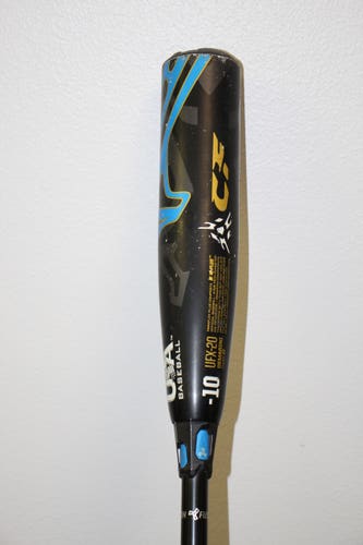 Used DeMarini CF Zen USABat Certified Bat (-10) Composite 19 oz 29"