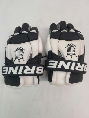 Used Brine King 10" Junior Lacrosse Gloves