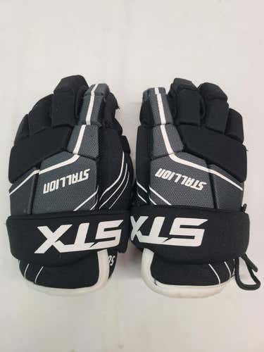 Used Stx Stallion 50 12" Junior Lacrosse Gloves