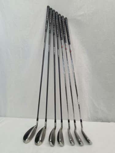 Used Adams Golf Idea A2 Os 3i-9i Stiff Flex Graphite Shaft Iron Sets