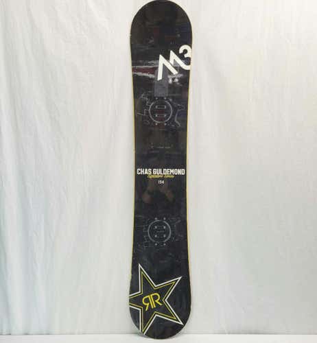 Used M3 Chas Guldemond Signature Series 154 Cm Men's Snowboards