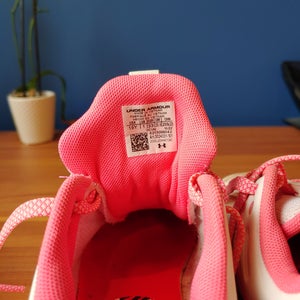 Pink Used Kid's Under Armour Softball Cleats
