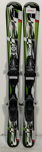 Used Kid's Elan 100cm EXAR PRO Skis With Elan EL 4.5 Bindings (SY1745)