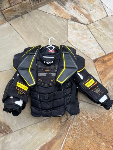 Used  CCM Pro Stock Premier Goalie Chest Protector