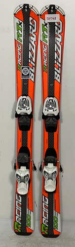 Used Kid's Blizzard 100cm Race RTX Skis With Marker 4.5 Bindings (SY1748)