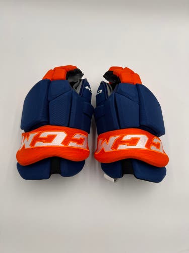 New Edmonton Oilers CCM 14" Pro Stock HGTKPP Gloves