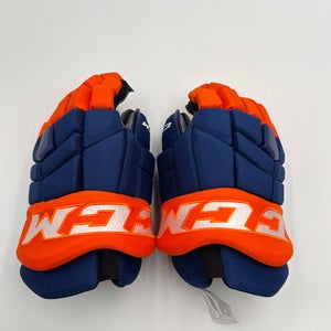 New Edmonton Oilers CCM 14" Pro Stock HGTKXP Gloves