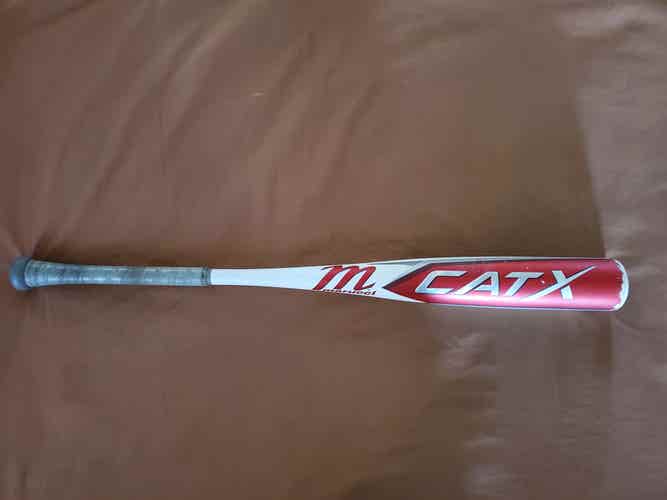 Used 2023 Marucci CAT X USSSA Certified Bat (-5) Alloy 27oz 32"